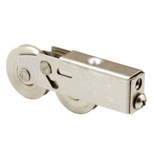 Prime-Line D 1922 1-1/2 In. Stainless Steel Ball Bearing Sliding Door Tandem Roller Assembly (Single Pack)