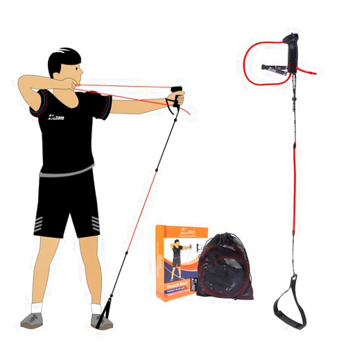 Hunter Ian Archery Archery Bow Trainer Draw Training Aid Device Strength Stretch Band Exerciser for Recurve Bow Compound Shooting Kids Adults Beginner Experts
