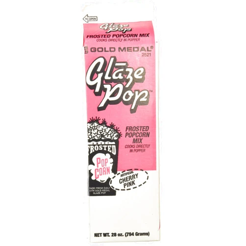 Gold Medal 28oz Cherry Pink Glaze Pop