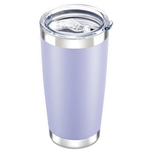 Orebigo 20 oz Tumbler with Lid Stainless Steel Double Wall Vacuum Insulated Tumblers Powder Coated Cups Travel Mug Keep Drinks Cold and Hot, Cosmic Lilac