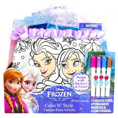 Tara Toys Disney Frozen Color N' Style Fashion Purse