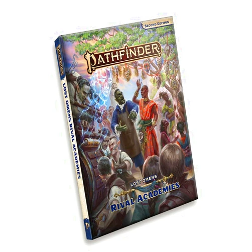 By Sharang Biswas (Author), Jessica Catalan (Author), Carlos Cisco (Author), Laura Lynn Horst (Author), Andrew Mullen (Author), Kendra Leigh Speedling (Author), Stephanie Lundeen (Author), Collette Quach (Author), Mahpiya (Author), Mikhail Rekun (Author), Erin Roberts (Author), Navaar Seik-Jackson (Author) & 8 more Pathfinder Lost Omens Rival Academies (P2)
