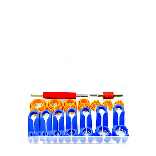 Osilly 16PCS Car Fuel Line Disconnect Removal Tool Set, Automotive Transmission Oil Cooler Line Master Quick Disconnect Tool, Compatible with 1/4 5/16 3/8 1/2 5/8 3/4 7/8 Inch, Universal Fit