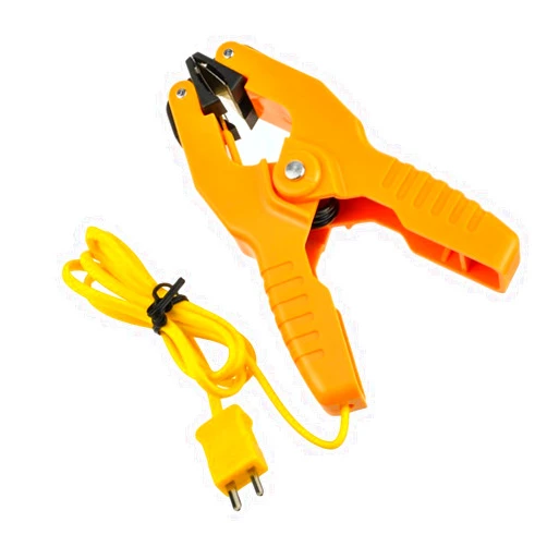Leaton Pipe Clamp Temperature Flat Lead for K-Type Probe Thermocouple Sensor in Temperature Range From -40~200°C/393°F