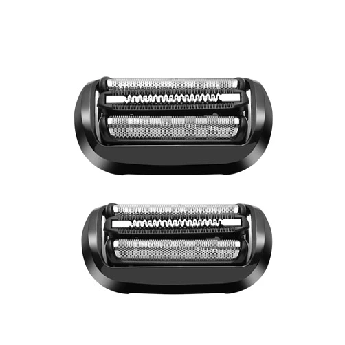 ROOPZZO 53B Electric Shaver Head Replacement,Compatible with Braun Series 5/6 Shavers foil 5020cs 5018s 5035s 5049cs 5050cs 6020s 6040cs 6075cc 6072cc 6090cc（2 Pack）