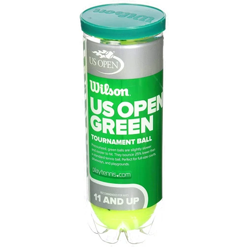 WILSON US Open Youth Tennis Balls - 3 Balls