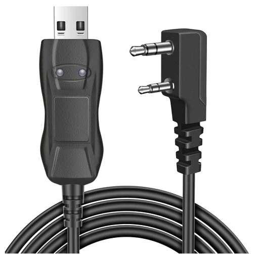 TNP Products TNP FTDI Programming Cable - USB 2 Pin for Baofeng Programming Cable, Btech, Wouxun, Radioddity & Kenwood Two Way Radios - 3 FT Plug and Play, Durable Ham Radio CHIRP Compatible with Windows Mac Linux