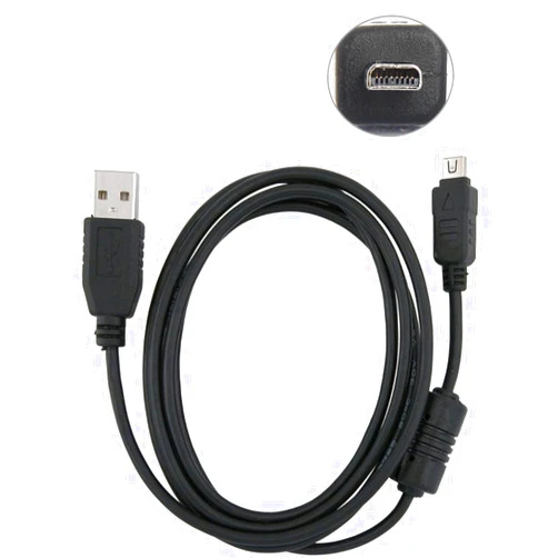 FCD TRUST USB Cable for Sony Camera Cybershot DSC-H200 DSC-H300 DSC-W370 DSC-W800 DSC-W830 DSC-W310 DSC-W330 DSC-W180 DSC-W630 DSC-W650 DSC-W670 DSC-W710 DSC-W810 DSC-S950 DSC-S980