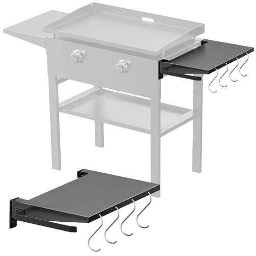 Petrirufun Foldable Griddle Side Shelf for Blackstone 28