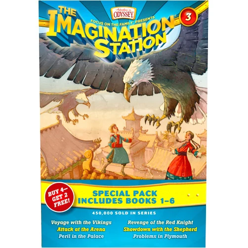 Marianne Hering,Paul McCusker,Brock Eastman,Marshal Younger Imagination Station Special Pack: Books 1-6 (AIO Imagination Station Books)