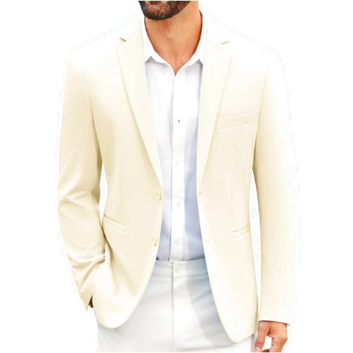 COOFANDY Men's Casual Blazer Slim Fit Suit Jackets Two Button Lightweight Knit Sport Coat