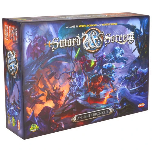 Ares Games Sword & Sorcery: Ancient Chronicles Core Set - A Board Game 1-5 Players - Board Games for Family 60+ Minutes of Gameplay - for Kids and Adults Ages 14+ - English Version, Multi-Colored