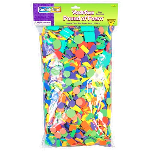 Wonderfoam Chenille Kraft Pound of Foam