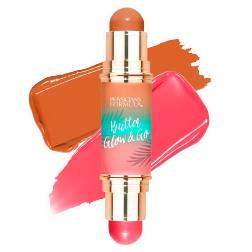 Physicians Formula Butter Glow & Go Multiuse Stick, Ultra-Creamy Radiant Finish Formula with Murumuru Butter, Vegan & Cruelty-Free- Berry Tan