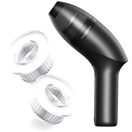 Hayousui 2-Pack Reusable HEPA Filters for Hayousui 4.3Kpa Mini Keyboard Vacuum Cleaner KVC05 - Replacement Filter HEPA Filtration for Car Handheld Vaccum