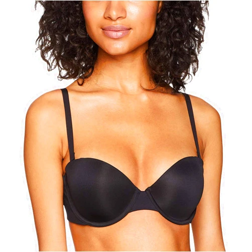 Maidenform Self Expressions Strapless Demi Bra, Smoothing Underwire Bra, 5-Way Convertible T-Shirt Bra