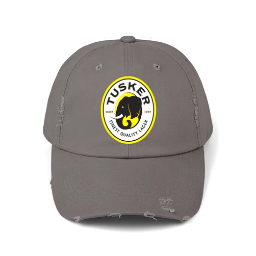 Mipodar 7010 Tusker Beer - Baseball Cap - Gift Cap White