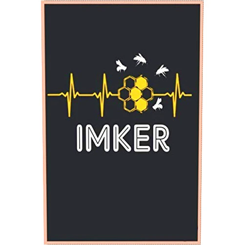 German Edition by Die Besten Imker Honig Notizbücher (Author) Herzschlag Imker 120 Seiten Kariert Imker Imkerei Bienen Honig Notizbuch A5 (6x9 Zoll) Heft - Geschenk Für Bienenzüchter Imker Bienenwaben Notizbuch (German Edition)