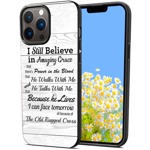 TMOYSENP Inspirational Quotes Still Believe Wood Rubber Phone Case for iPhone 15 14 13 12 11 Pro Max XR XS MAX Samsung Galaxy S23 S22 S21 S20 FE Ultra Plus A14 A54 A03S A53 MOTO PIXEL
