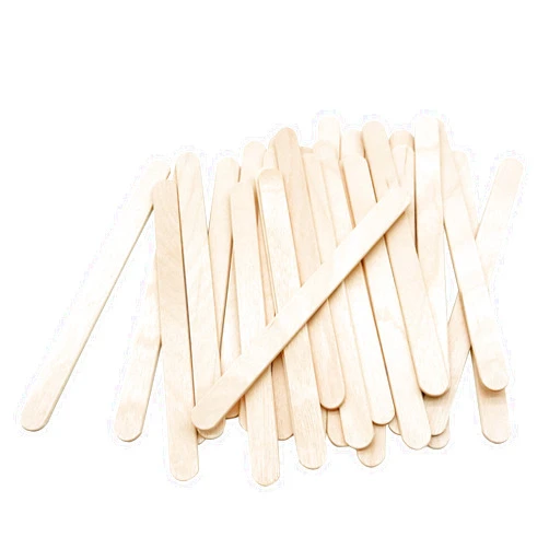KTOJOY 200 Pcs Craft Sticks Ice Cream Sticks Natural Wood Popsicle Craft Sticks 4.5 inch Length Treat Sticks Ice Pop Sticks for DIY Crafts