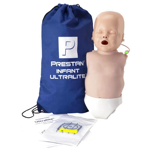 Prestan Infant Ultralite CPR Training Manikin with CPR Feedback, Medium Tone