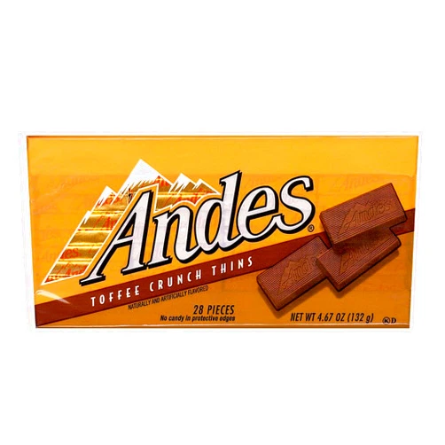 Andes Toffee Crunch Thins (28 count box)