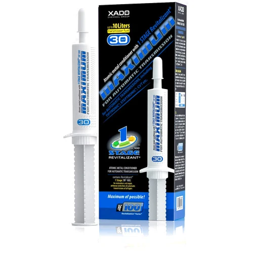 XADO Atomic Metal Conditioner Maximum for аutomatic transmissions (Syringe 30ml) (Automatic Transmission)