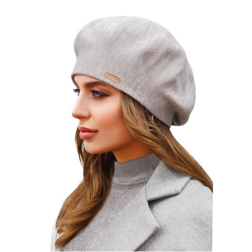 Niceacsrise Braxton Beret - Warm Lined Wool Angora Knit Berets - French Paris Hat for Women
