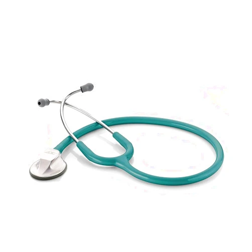 ADC Adscope 615 Platinum Sculpted Clinician Stethoscope with Tunable AFD Technology, Lifetime Warranty, Teal
