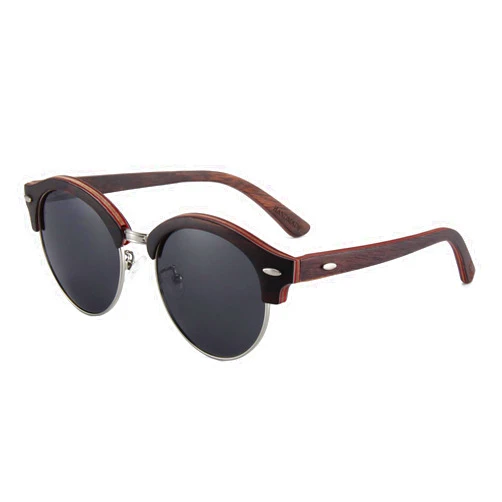 Benti Shades Wood Polarized Sunglasses for Men and Women - Bamboo and Wooden Sunglasses - UV Protected (Jax)
