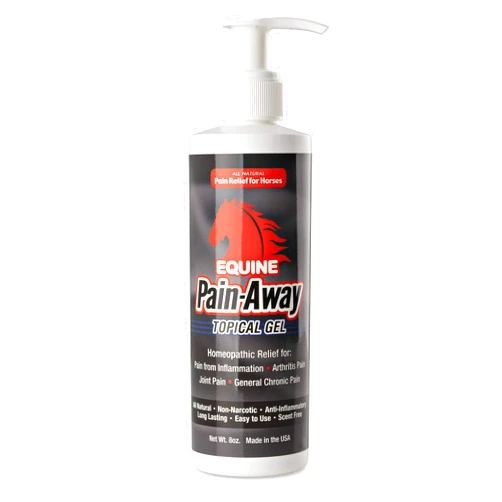 Equine Pain-Away Liniment, All-Natural Chronic Pain Reliever for Horses, Relieves Pain from Arthritis, Hip Dysplasia, and Chronic Joint Pain, Homeopathic, Hypoallergenic, and NSAID-Free
