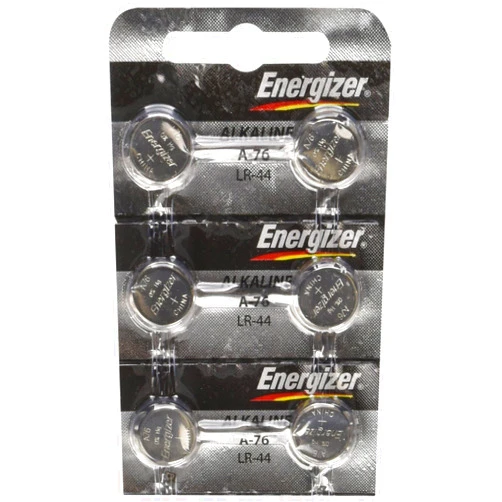 Energizer LR44 1.5V Button Cell Battery x 6 Batteries