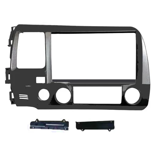 EIDRAN Fascia Stereo Radio Bezel Panel Frame Trim 9 inch Compatible With Honda Civic 2006-2011