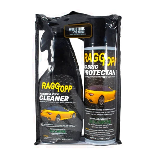 RaggTopp Fabric Conv. Top Cleaner / Protectant Kit