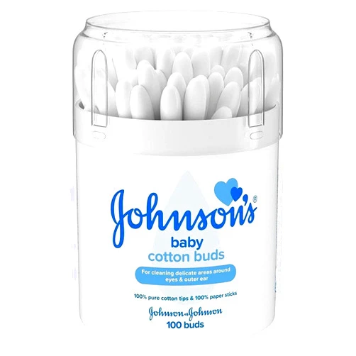 Johnson'S Baby Cotton Buds - 1 X 100 Drum