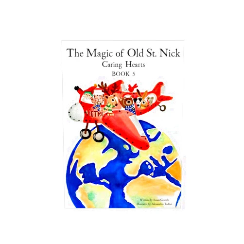 Vietri Old St. Nick The Magic of Old St. Nick: Caring Hearts Children's Book, Christmas Storybook