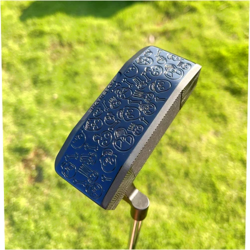 CALONG Super GSS Golf Putter 303 Steel 375g CNC Milled Right Hand Skull Golf Club Putter with Headcover