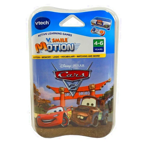 VTech Cars 2 Game for V.Smile Motion Active Learning System - For Ages 4-6