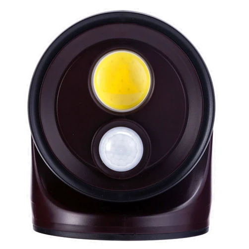 Fulcrum Products, Inc. LIGHT IT! by Fulcrum 33001-107 COB LED Wireless Motion Sensor Security Floodlight, Bronze