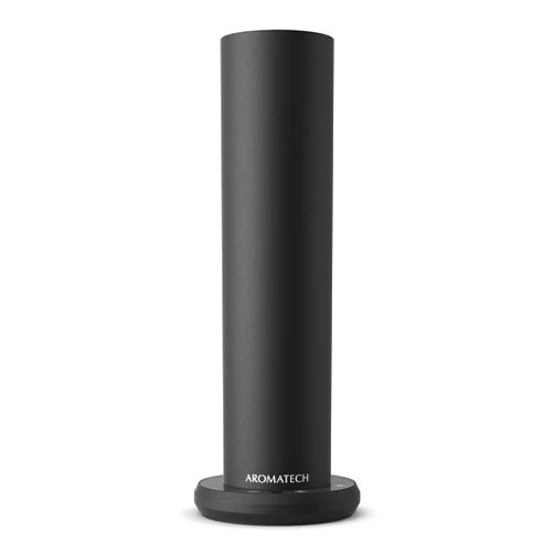 AromaTech Upgraded: AromaTech AroMini BT Scent Diffuser w/Bluetooth – Cold-Air Diffusion Scent Machine for Home, Office, Hotel, Spa – Nebulizing Diffusion System for Essential Oil Blends – Black