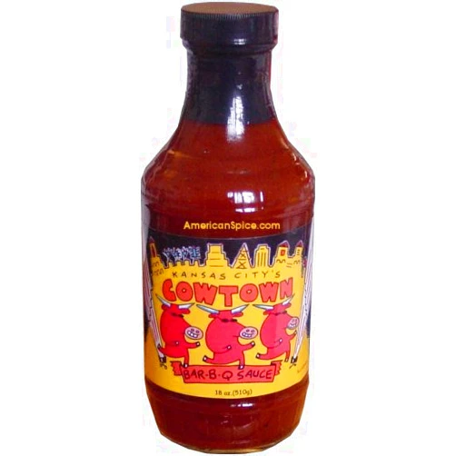 AmericanSpice.com Kansas City Cowtown BBQ Sauce, 18 fl oz