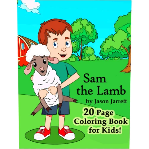 Jason Jarrett,Bryce Nathan Jarrett Sam the Lamb Coloring Book