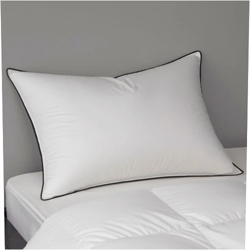 MAXICOZY Luxury Hungarian Goose Down Pillows King Size 1 Pack, Medium Firm Bed Pillows for Sleeping, Hotel Pillow, 750 Fill Power, 460 TC Cotton Blend Shell, 20