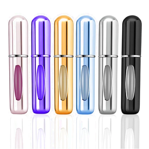Ejfete 6 Pcs Mini Refillable Perfume Atomizer Bottles,5ml Travel Size Spray Bottles,Empty Perfume Refill Pump for Traveling and Outgoing