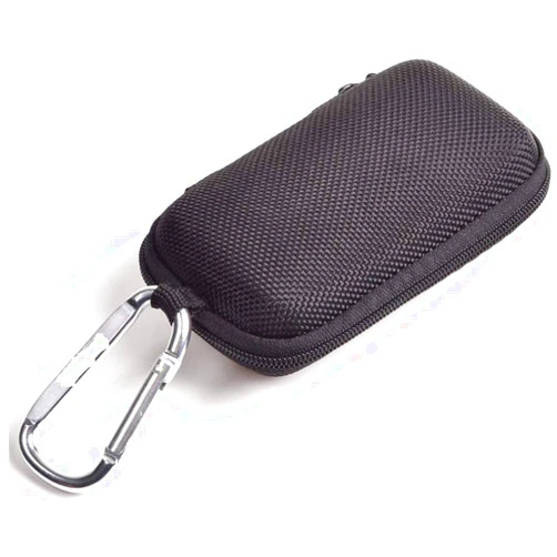 Shuiniba USB Flash Drive Case Bag, EVA Shockproof, Pressure Proof and Waterproof Hard Carrying Travel Case Bag for USB Cable, Earphones, Memory Cards, U Disk, Keys, Money - Black