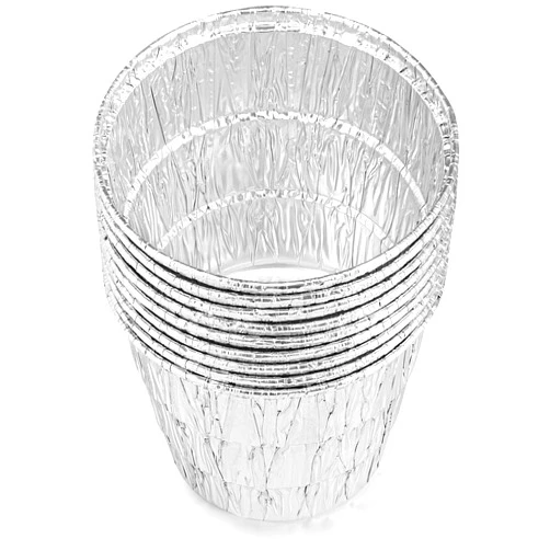 TYH Supplies 20 Pack Grease Bucket Liners | Compatible with Traeger Pro 575/780, Ironwood 650 & 885, 22 & 34 Series BBQ Grills BAC407z | Disposable Aluminum Grease Cup Liners | 5.7 x 5 x 4.33 Inch
