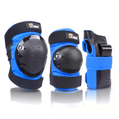 JBM Adult & Kids Knee Pads Elbow Pads and Wrist Guards for Inline Skating, Roller Skating, Skateboarding, Scootering