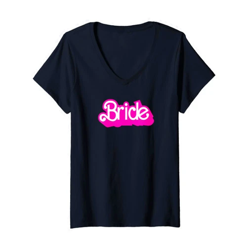 Birthday Bride Funny Retro Classic Americana Gifts Womens Birthday Bride - Funny Classic Babe Novelty Tee V-Neck T-Shirt