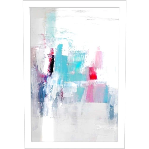CANVAS ON DEMAND Daydreaming II White Framed Art Print, Artwork