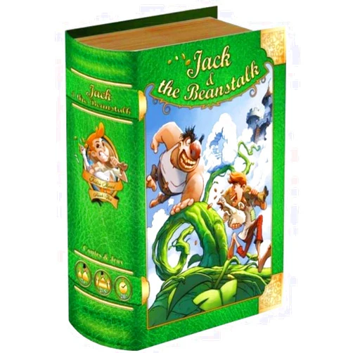 Asmodee Purple Brain Jack & The Beanstalk Board Game - Fairy Tale Strategy Game, Dice Rolling Adventure Game, Fun Family Game for Kids and Adults, Ages 7+, 20 Minute Playtime, Made